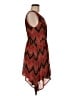 Esley 100% Polyester Argyle Red Casual Dress Size M - photo 4