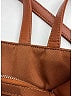 Telfar 100% Polyurethane Solid Tan Vegan Leather Medium Shopping Bag One size - photo 12