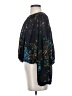 Gracia 100% Polyester Blue Long Sleeve Blouse Size S - photo 5