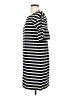 J.Crew 100% Cotton Stripes Black Casual Dress Size S - photo 5