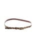 1937 100% Leather Animal Print Brown Leather Belt Size XS - photo 1