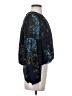 Gracia 100% Polyester Blue Long Sleeve Blouse Size S - photo 4