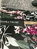Ivanka Trump 100% Polyester Floral Black 3/4 Sleeve Blouse Size M - photo 7