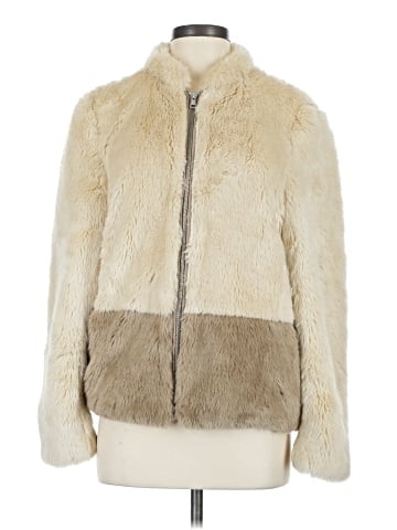 Trafaluc by Zara Faux Fur Jacket (view 1)