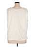 Studio M 100% Rayon Ivory Sleeveless T-Shirt Size XL - photo 2