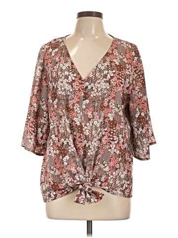 Halife 3/4 Sleeve Blouse (view 1)