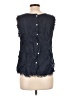 Elle Black Sleeveless Blouse Size L - photo 2
