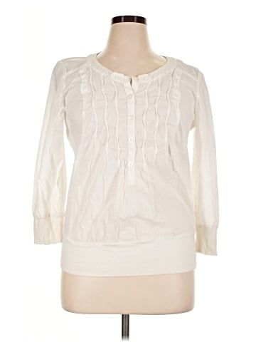 DKNY Jeans 3/4 Sleeve Blouse (view 1)