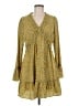LoveRiche Yellow Casual Dress Size M - photo 1