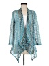Travel Elements 100% Polyester Blue Kimono Size M - photo 1