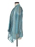 Travel Elements 100% Polyester Blue Kimono Size M - photo 5