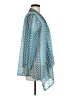 Travel Elements 100% Polyester Blue Kimono Size M - photo 4