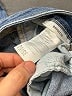 Paige Chevron-herringbone Blue Jeans Size 28 waist - photo 8