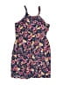 Old Navy 100% Viscose Floral Blue Dress Size 3T - photo 2