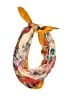 Unbranded 100% Polyester Paisley Orange Scarf One size - photo 1
