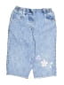 Miniwear 100% Cotton Floral Blue Jeans Size 3T - photo 1