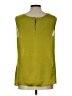 Violet & Claire 100% Polyester Green Sleeveless Blouse Size L - photo 2