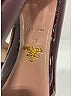 Prada Burgundy Platform Pumps Size EU 38 - photo 6