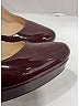 Prada Burgundy Platform Pumps Size EU 38 - photo 5