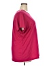 Torrid Solid Pink Short Sleeve T-Shirt Size 3X Plus (3) - photo 4