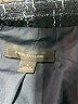 Ann Taylor Plaid Houndstooth Checkered-gingham Black Long Sleeve Top Size 6 - photo 7