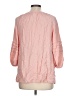 Isabel Maternity 100% Rayon Pink 3/4 Sleeve Blouse Size Lg Maternity - photo 2