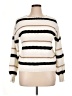 Unbranded 100% Acrylic Stripes Ivory Pullover Sweater Size XL - photo 1