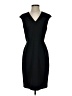 Ann Taylor Solid Black Cocktail Dress Size 4 Petite - photo 1