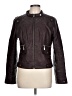 Blanc Noir 100% Polyurethane Brown Jacket Size L - photo 1