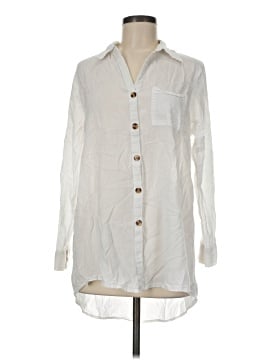 True Destinations Long Sleeve Button-Down Shirt (view 1)