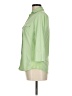 J. McLaughlin Green 3/4 Sleeve Blouse Size M - photo 6