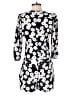 Pam & Gela 100% Silk Print Black Romper Size 4 - photo 2