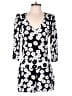Pam & Gela 100% Silk Print Black Romper Size 4 - photo 1