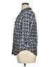 Perseption Concept Print Blue 3/4 Sleeve Button-Down Shirt Size XL (petite) - photo 5