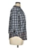 Perseption Concept Print Blue 3/4 Sleeve Button-Down Shirt Size XL (petite) - photo 4