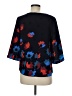 Boden 100% Polyester Black 3/4 Sleeve Blouse Size 6 - photo 2