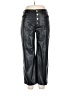 Zara Black Faux Leather Pants Size L - photo 1