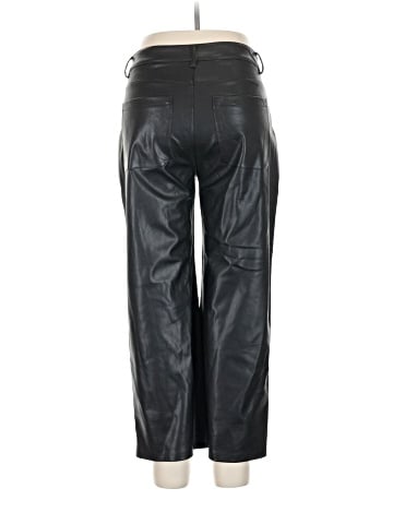 Zara Faux Leather Pants (view 2)