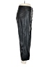 Zara Black Faux Leather Pants Size L - photo 4