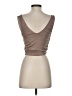 Almost Famous Tan Sleeveless Blouse Size S - photo 2