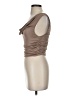 Almost Famous Tan Sleeveless Blouse Size S - photo 5