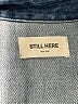 Still Here 100% Cotton Blue Jumpsuit Size S - photo 4