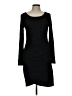 Leith Solid Black Cocktail Dress Size L - photo 1