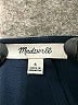 Madewell 100% Viscose Solid Blue Heather Button-Front Dress Size S - photo 7