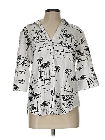 7th Avenue Design Studio New York & Company 3/4 Sleeve Blouse (view 1)