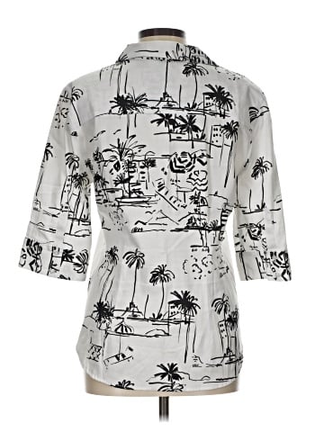 7th Avenue Design Studio New York & Company 3/4 Sleeve Blouse (view 2)