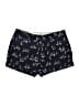 Lands' End Canvas Print Blue Shorts Size 10 - photo 1