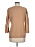 Ann Taylor Factory 100% Cashmere Tan Pullover Sweater Size M - photo 2