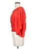 Bebe 100% Polyester Red Short Sleeve Blouse Size S - photo 5
