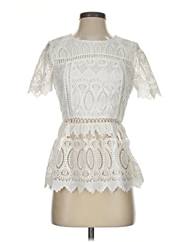 JOA Short Sleeve Blouse (view 1)